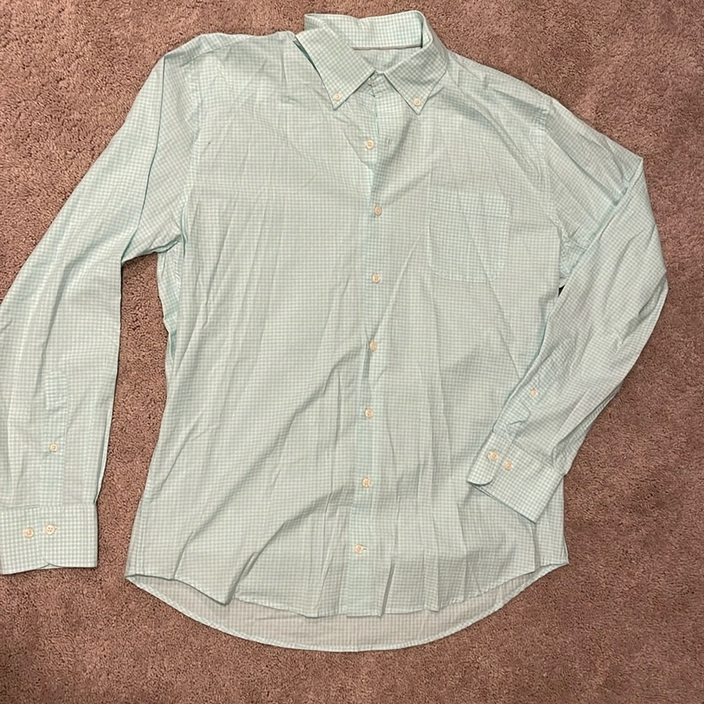Peter Millar button down shirt, size large